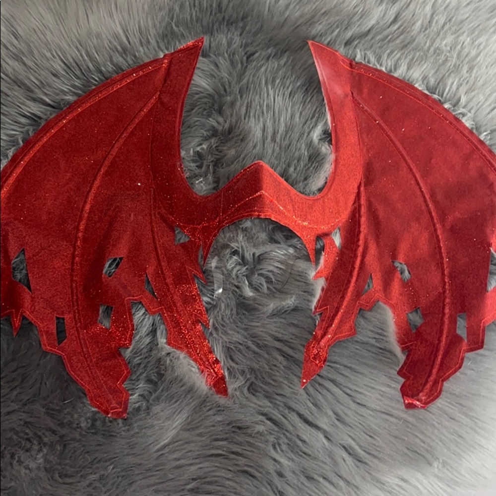 Halloween devil wings